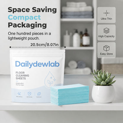 DailyDewLab Floor Cleaning Tablets Multi-Surface Cleaner