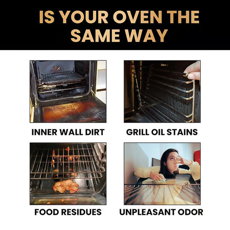 🔥Dailydewlab Oven & Grill Cleaner: Cuts Through Grease & Burnt-On Food Fast