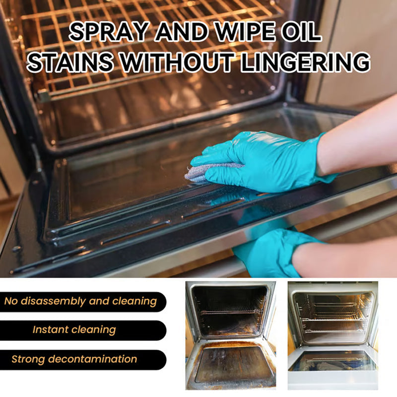 🔥Dailydewlab Oven & Grill Cleaner: Cuts Through Grease & Burnt-On Food Fast