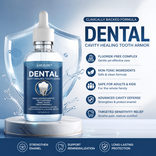 LOVILDS™ Advanced Enamel Repair & Whitening Kit (Includes Free LED Mirror)