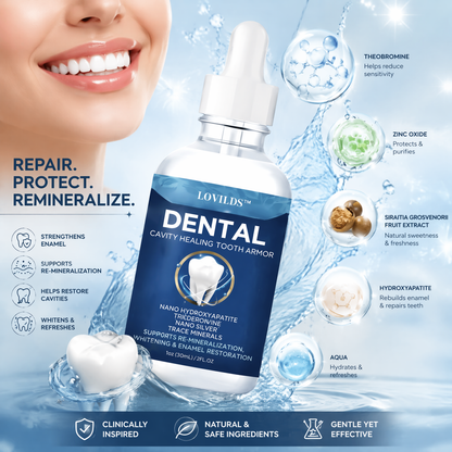 LOVILDS™ Advanced Enamel Repair & Whitening Kit (Includes Free LED Mirror)