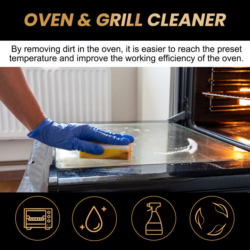 🔥Dailydewlab Oven & Grill Cleaner: Cuts Through Grease & Burnt-On Food Fast