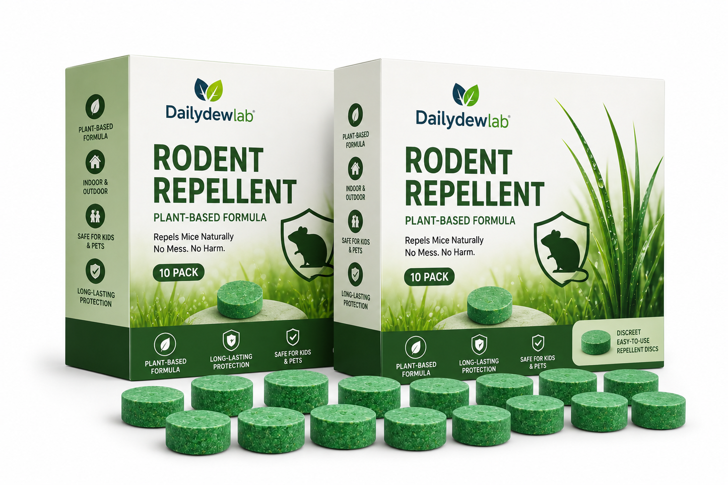 🦟 50% OFF NOW!🔇 🟢 Natural Peppermint Rodent Repellent Tablets