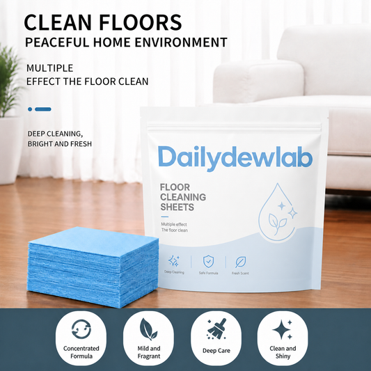 DailyDewLab Floor Cleaning Tablets Multi-Surface Cleaner