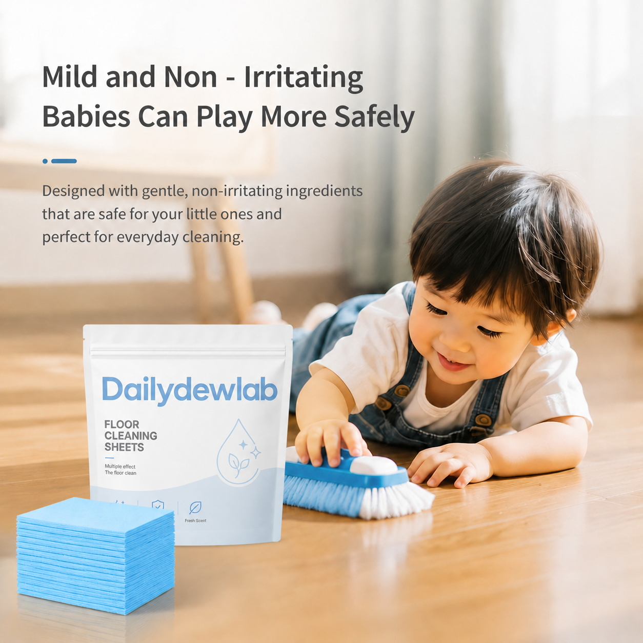 DailyDewLab Floor Cleaning Tablets Multi-Surface Cleaner