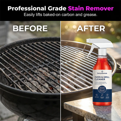 🔥Dailydewlab Oven & Grill Cleaner: Cuts Through Grease & Burnt-On Food Fast