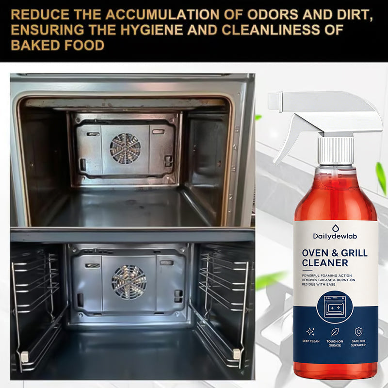 🔥Dailydewlab Oven & Grill Cleaner: Cuts Through Grease & Burnt-On Food Fast