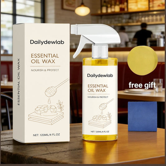 ✨Dailydewlab Natural Beeswax Wood Polish Spray | Revive Faded Wood, Eliminate Dull Look