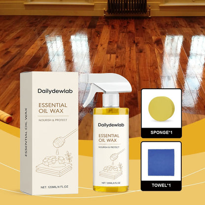 ✨Dailydewlab Natural Beeswax Wood Polish Spray | Revive Faded Wood, Eliminate Dull Look