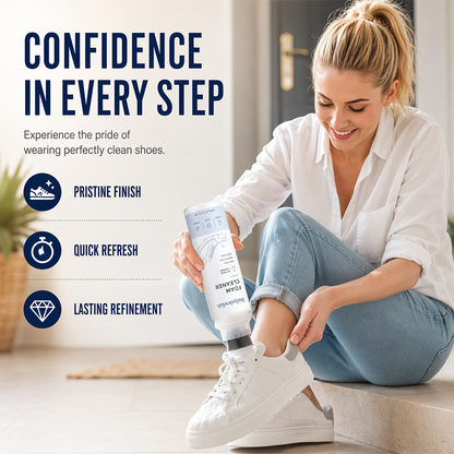 🔥Limited Time Promotion 50% OFF Rinse-Free Foam Cleaner with Built-In Brush