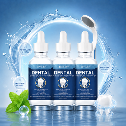 LOVILDS™ Advanced Enamel Repair & Whitening Kit (Includes Free LED Mirror)